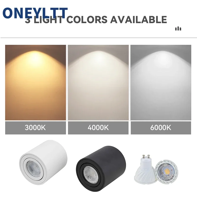 spotlight gu10 fitting round led surface mounted ceiling spot light spotlight gu10 fitting round led surface mounted ceiling spot light