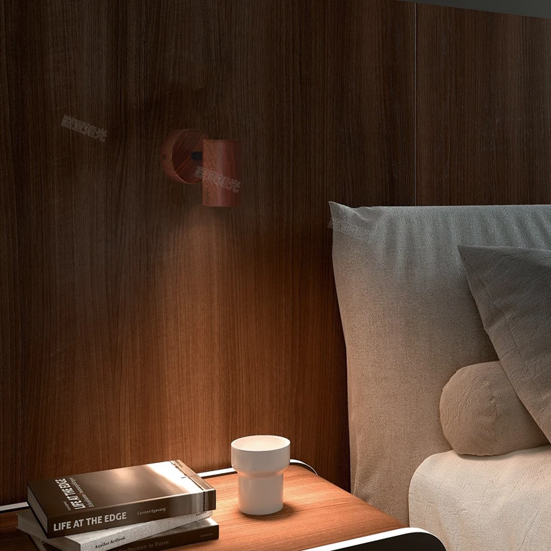 led spotlights minimalist walnut wood grain wall lamp ceiling spot light led spotlights minimalist walnut wood grain wall lamp ceiling spot light