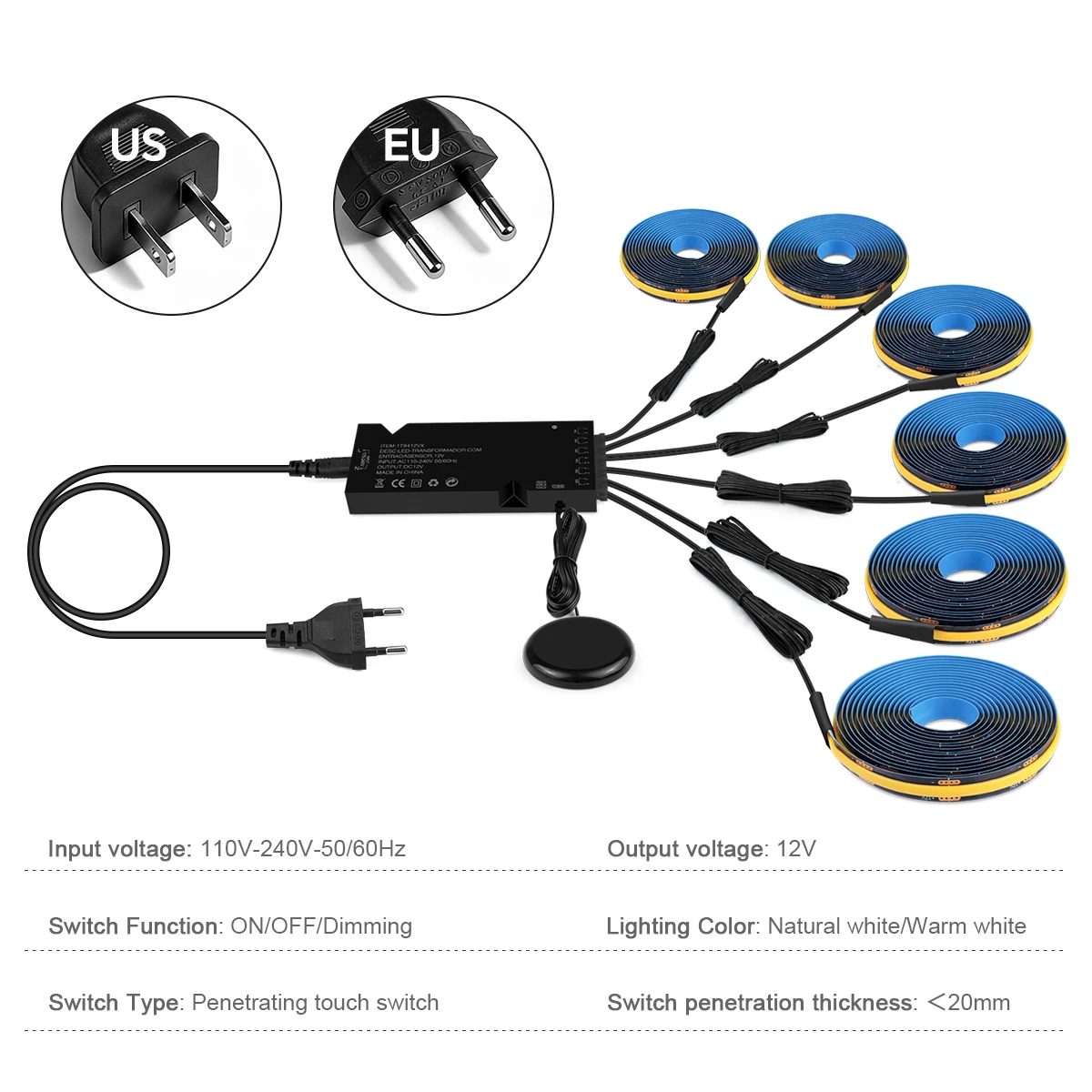 1 6pcs new arrival black pcb fcob led strip light 1 6pcs new arrival black pcb fcob led strip light