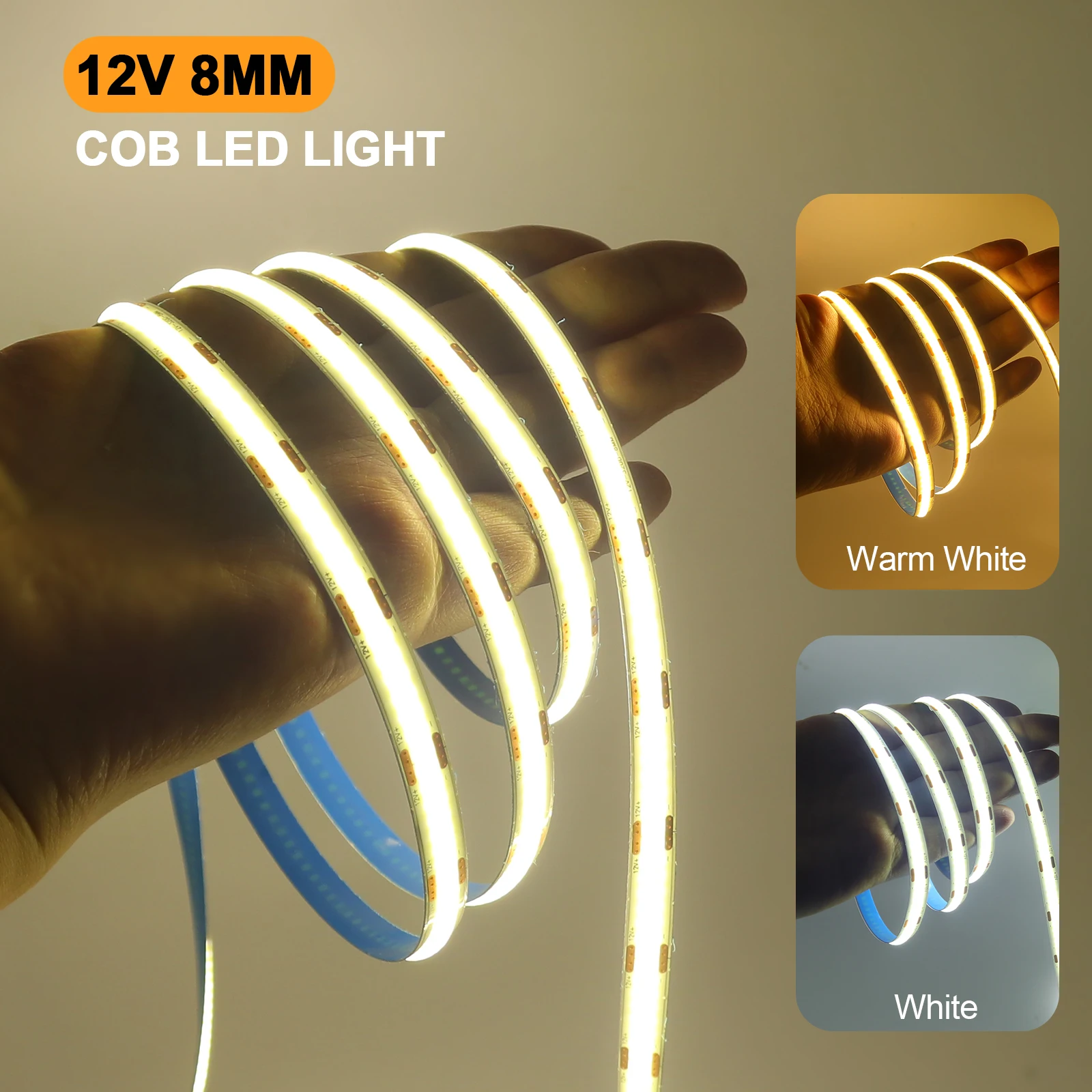 dc 12v 24v cob strip 320leds/m white/pink /yellow /ice blue dc 12v 24v cob strip 320leds/m white/pink /yellow /ice blue