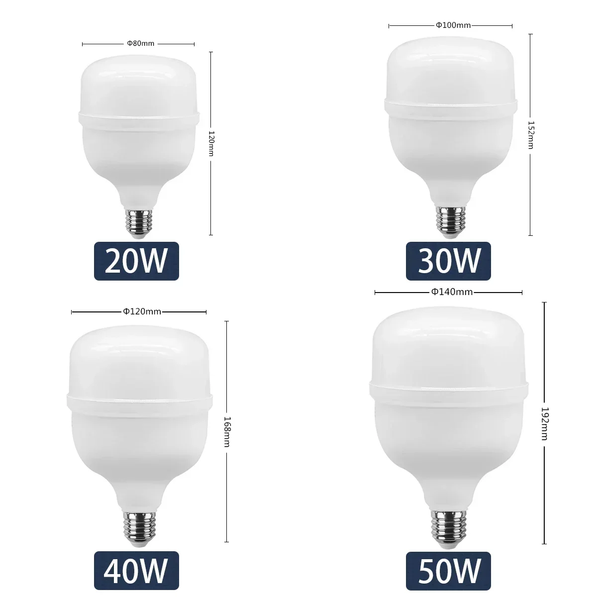 2 5pcs e27 led lamp ac 110v 220v led bulb 20w 30w 40w 50w 2 5pcs e27 led lamp ac 110v 220v led bulb 20w 30w 40w 50w