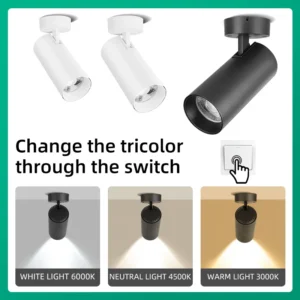 led spotlights 85 265v led downlight surface mounted spot lamps