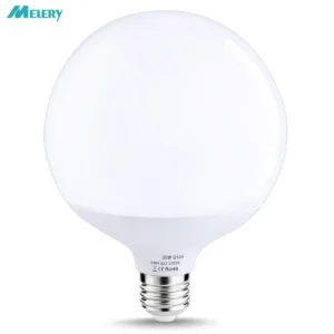 e26 e27 led light bulb 20w globe g120 lamp edison screw 200w
