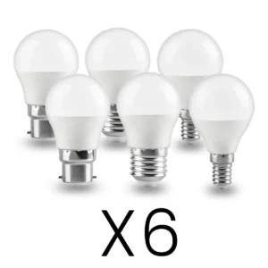 6pcs 3w 5w 6w 7w led bulb 220v energy saving globe