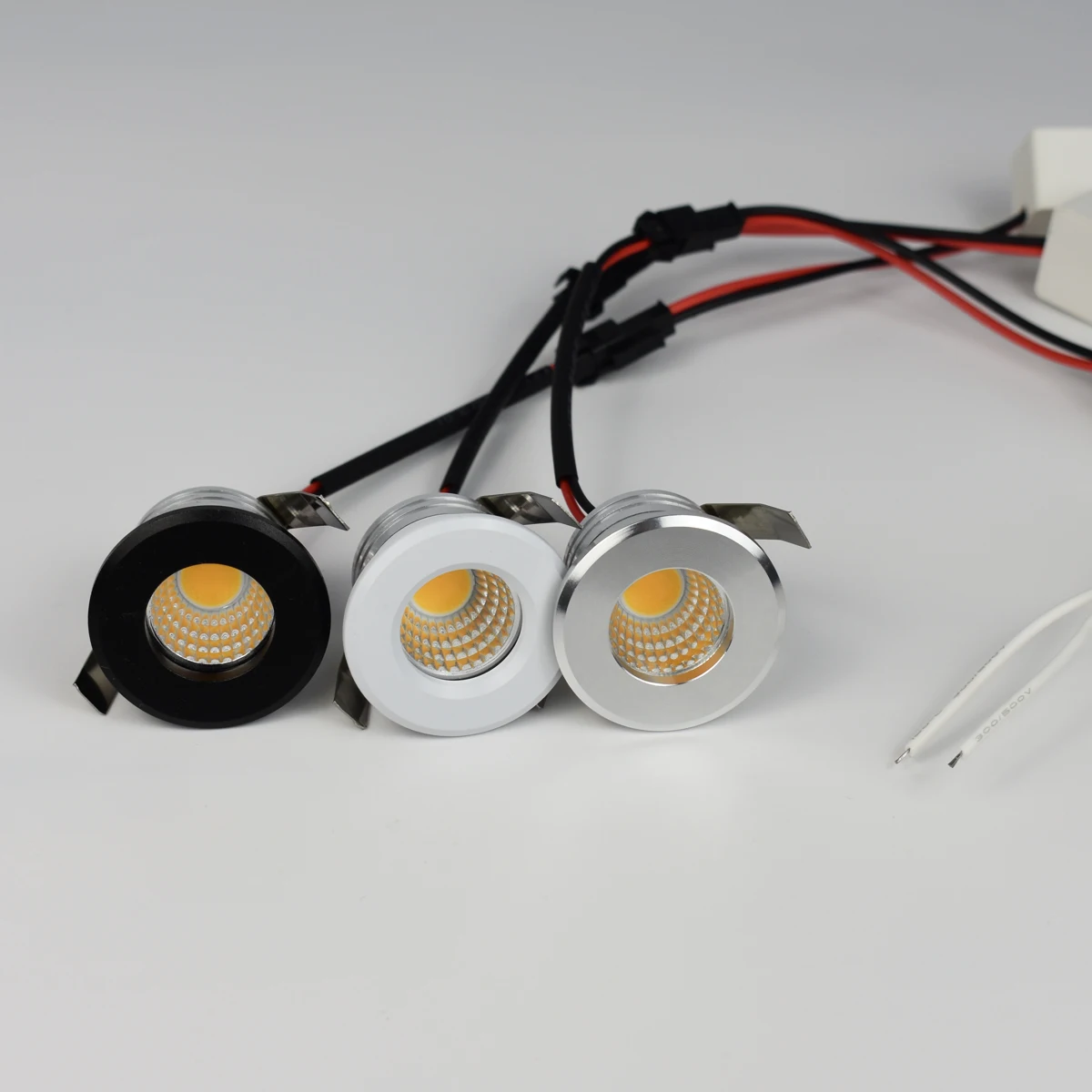 3w mini cob led spotlights 110v 220v black silver white 3w mini cob led spotlights 110v 220v black silver white