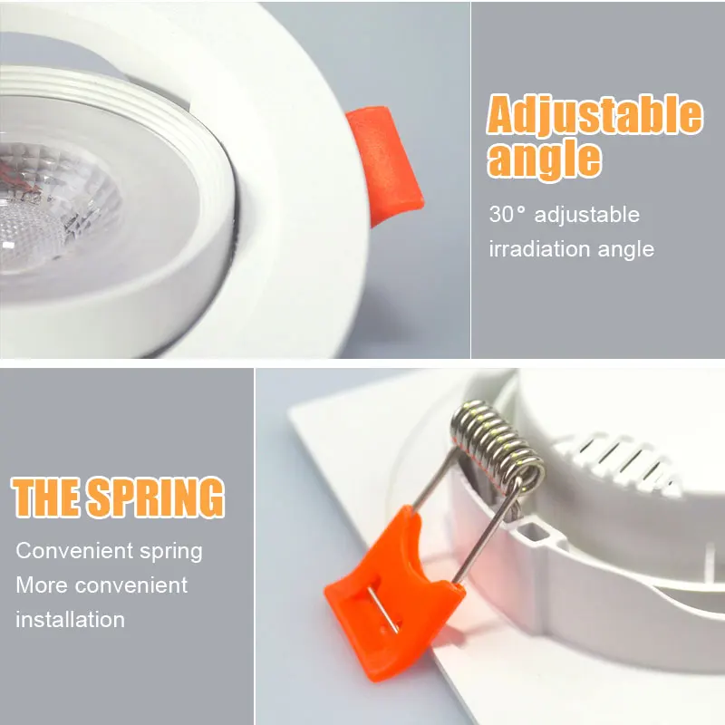 10pcs led downlights 7w 9w spot lights 5w 12w 3w ac220v 110v cob 10pcs led downlights 7w 9w spot lights 5w 12w 3w ac220v 110v cob