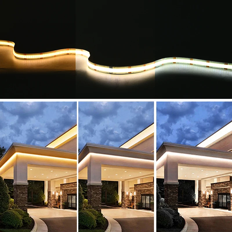 cob cct led strip light 608 leds/m cob cct led strip light 608 leds/m