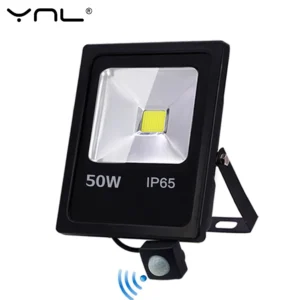 motion sensor led flood light 50w 30w 10w ac 220v waterproof