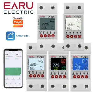 2p 63a 230v wifi smart energy meter