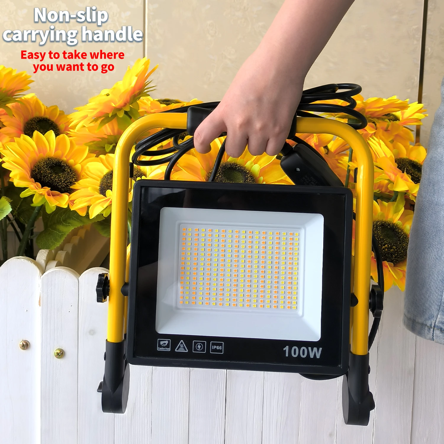 3 color dimmable handheld work light 100w ip65 3 color dimmable handheld work light 100w ip65