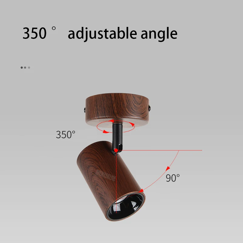 led spotlights minimalist walnut wood grain wall lamp ceiling spot light led spotlights minimalist walnut wood grain wall lamp ceiling spot light
