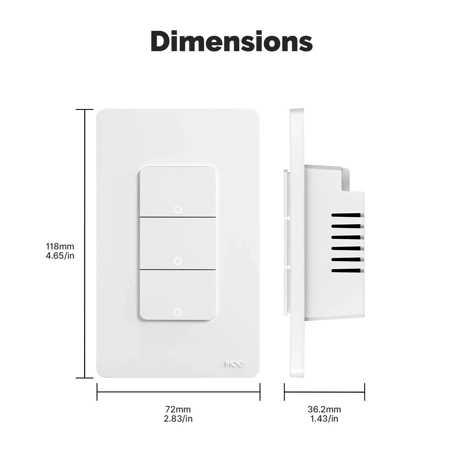 wifi matter switch smart light button wifi matter switch smart light button