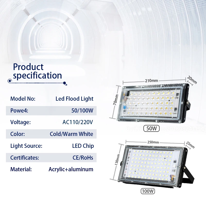 led flood light ip65 waterproof ac 110v 220v 50w 100w outdoor garden projector led flood light ip65 waterproof ac 110v 220v 50w 100w outdoor garden projector