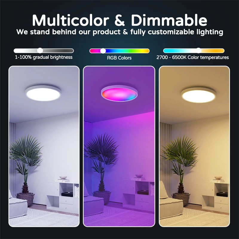 smart modern ceiling lamps 110v 220v 24w 30w rgb cct smart home led lights smart modern ceiling lamps 110v 220v 24w 30w rgb cct smart home led lights