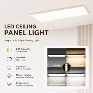 white led ceiling lamp 4pcs 30w memory cct