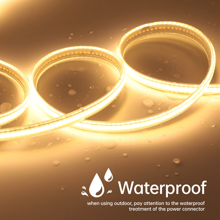 220v cob led strip light 288leds/m super bright ip65 waterproof 220v cob led strip light 288leds/m super bright ip65 waterproof